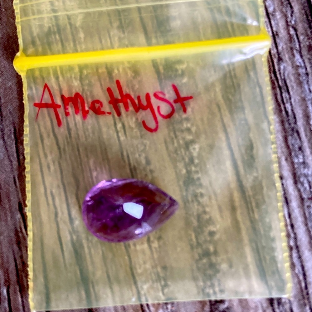 Amethyst gemstone